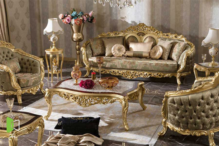 نحوه ست کردن انواع مبلمان کلاسیک